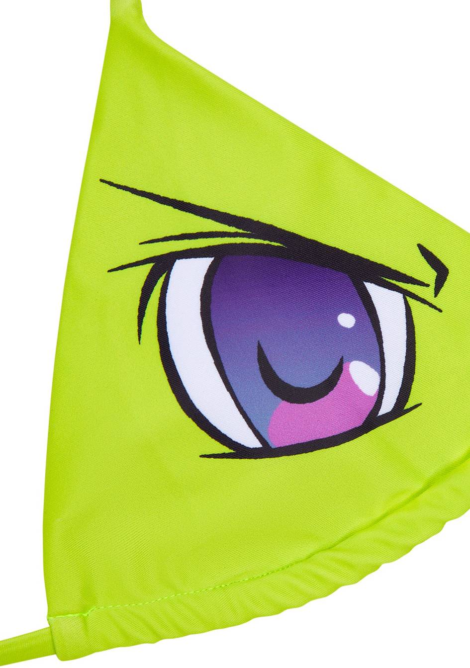 Trapstar Anime Bikini Top Lime Punch | TS-65094