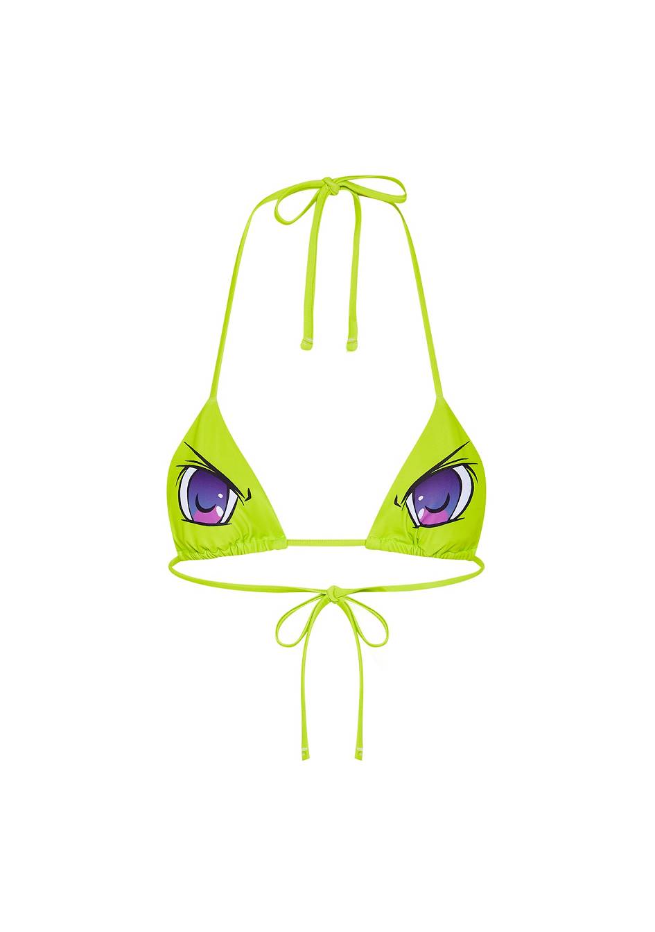 Trapstar Anime Bikini Top Lime Punch | TS-65094