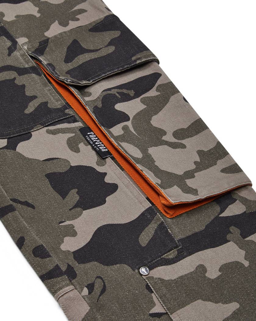 Trapstar Cargos Black Camo | TS-65317