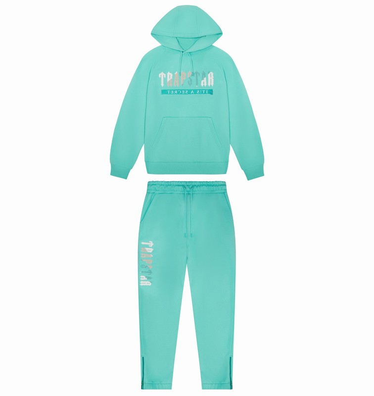 Trapstar Chenille Decoded 2.0 Turquoise | TS-64883