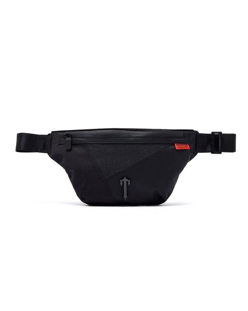 Trapstar Construct Belt Bag Black | TS-65180
