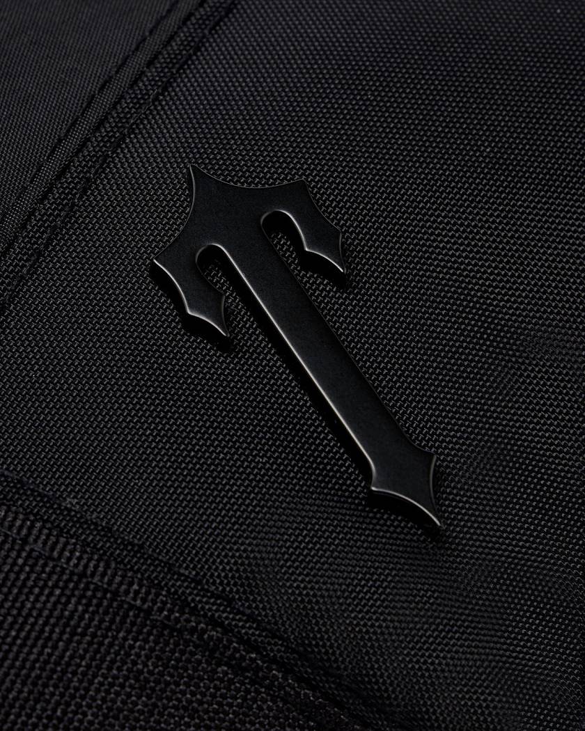 Trapstar Construct Messenger Bag Black | TS-65178