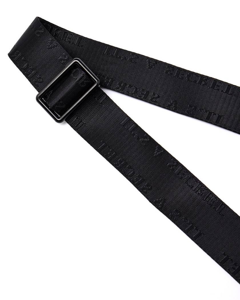 Trapstar Construct Messenger Bag Black | TS-65178