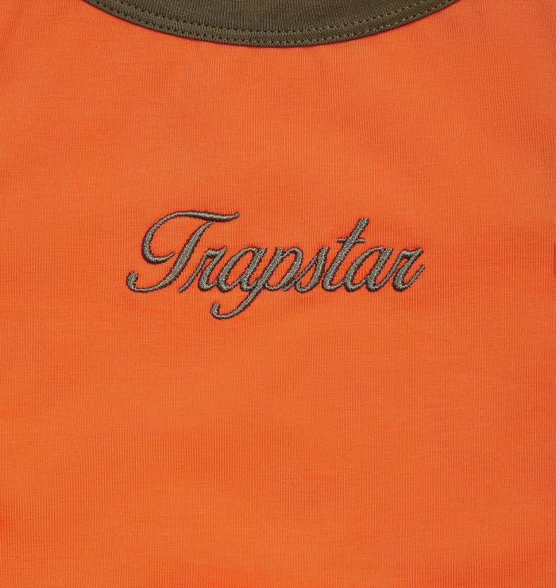 Trapstar Contrast Racer Dress Orange/Khaki | TS-65108