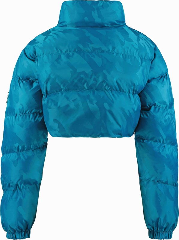 Trapstar Cropped T Jacquard Turquoise | TS-64789