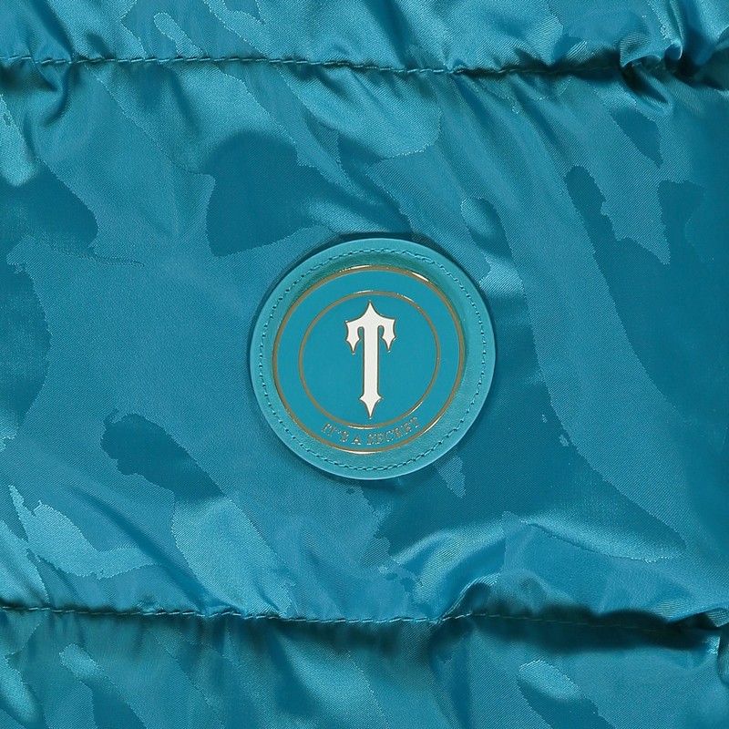 Trapstar Cropped T Jacquard Turquoise | TS-64789