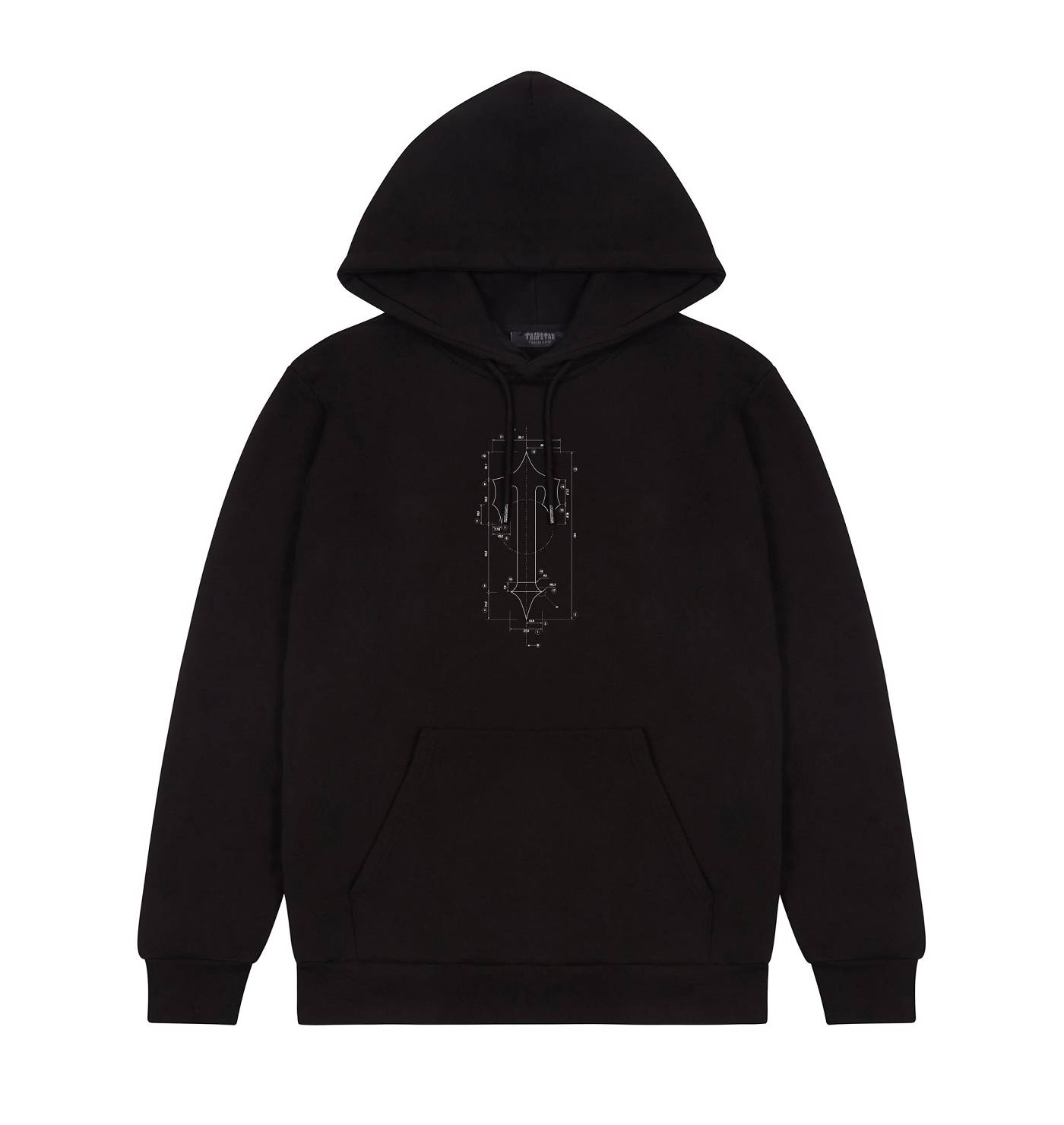 Trapstar DIY 3.0 Hoodie Black | TS-65371