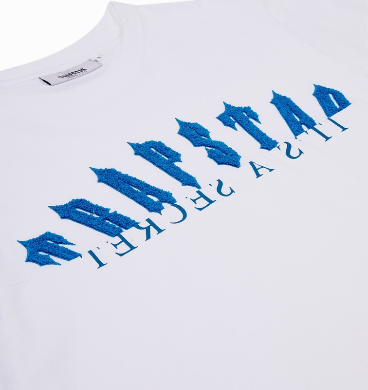 Trapstar De-Con Arch Short White / Blue | TS-64894