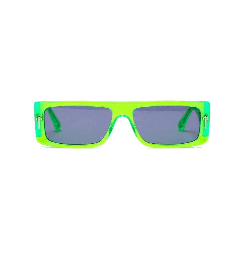 Trapstar Decoded Acetate Sunglasses Green | TS-65207
