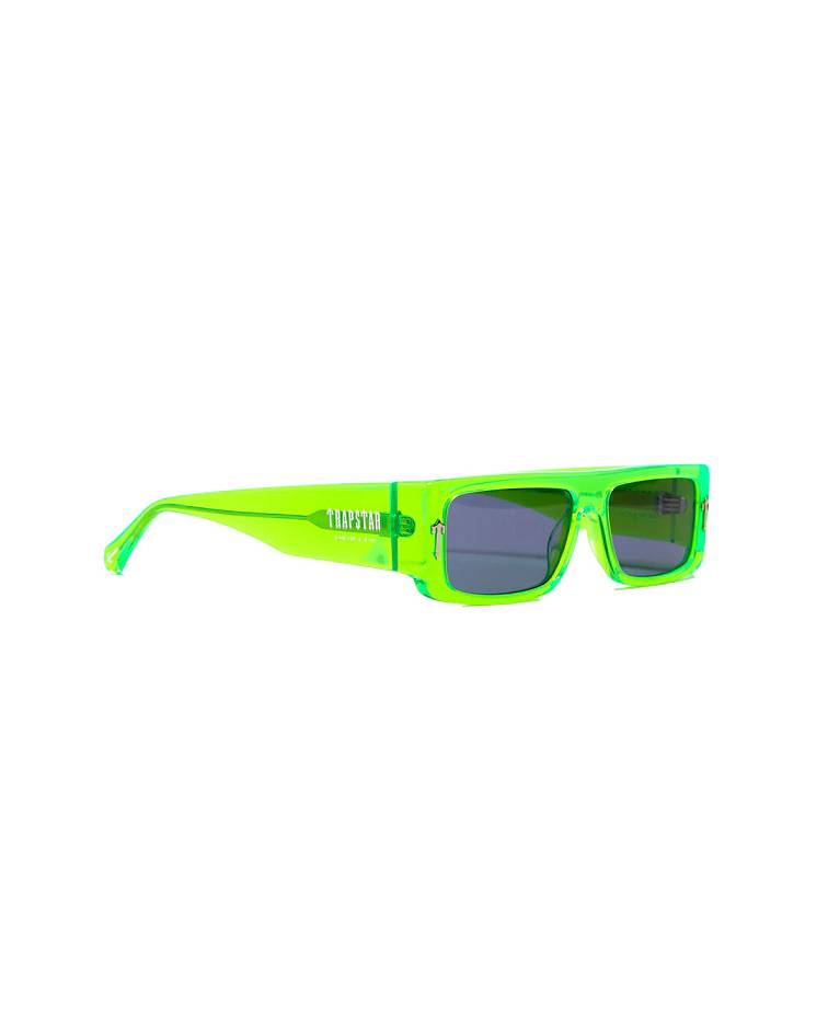 Trapstar Decoded Acetate Sunglasses Green | TS-65207