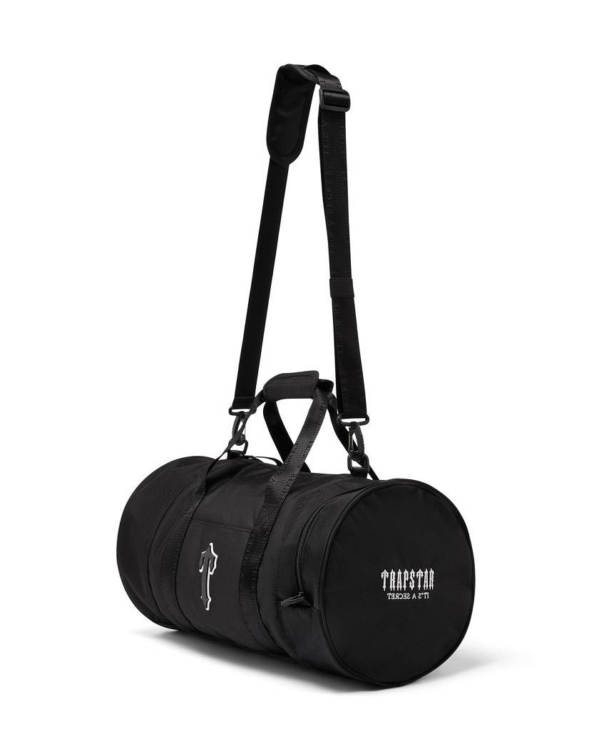 Trapstar Decoded Barrel Bag Black | TS-65177