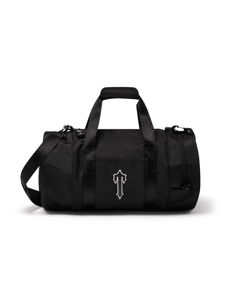 Trapstar Decoded Barrel Bag Black | TS-65177