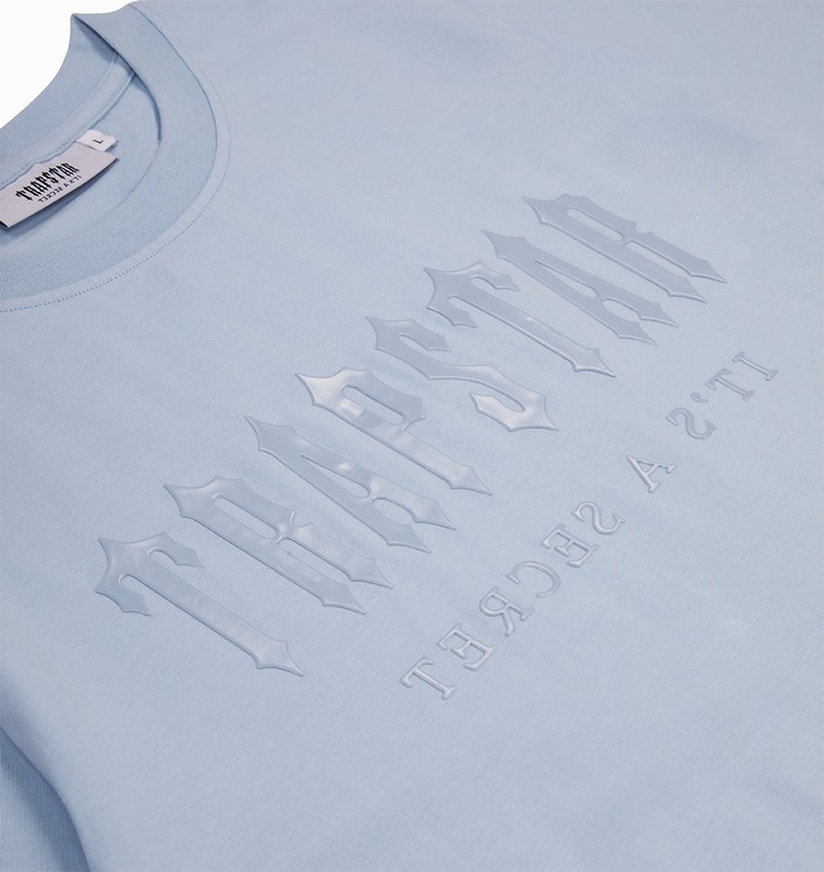 Trapstar Decoded Gel Shorts Blue | TS-64893