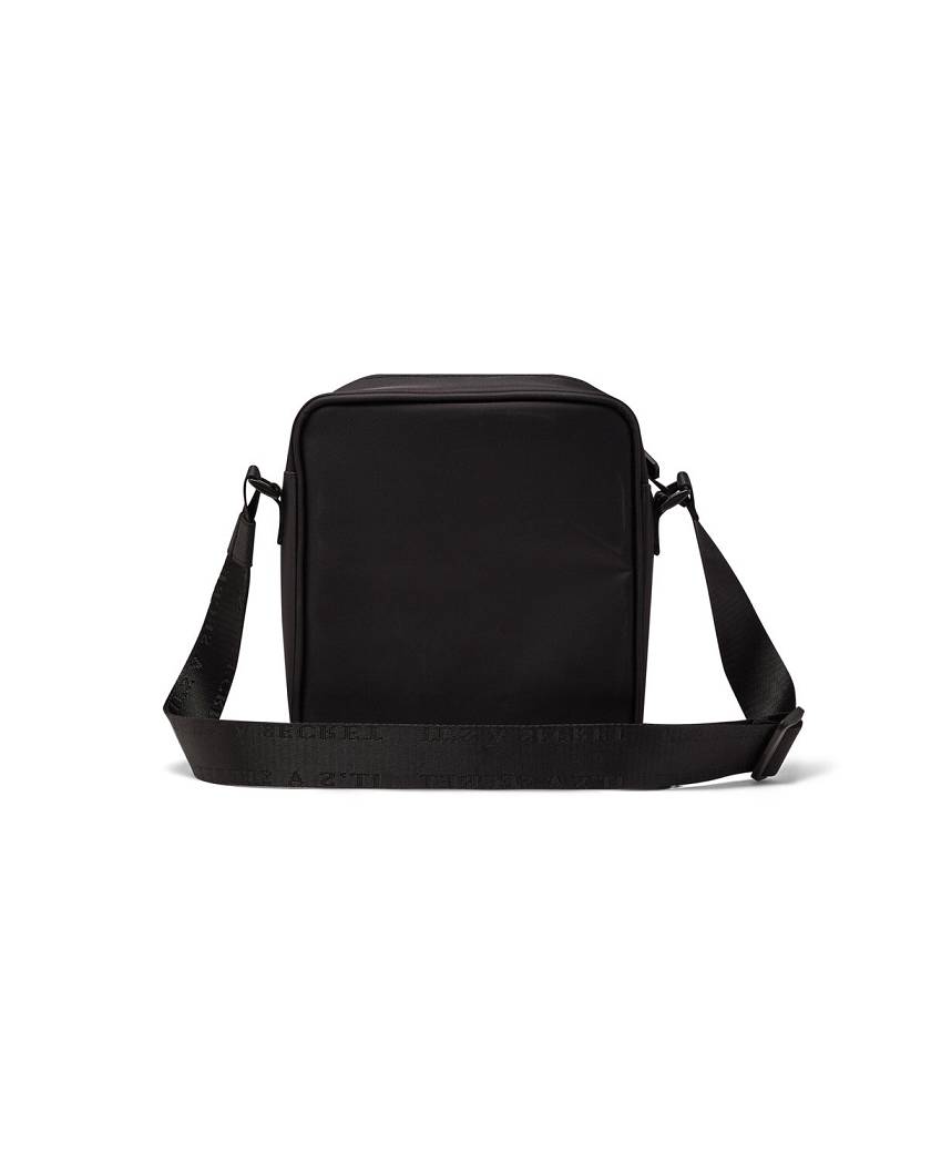Trapstar Decoded Messenger Bag Black | TS-65179