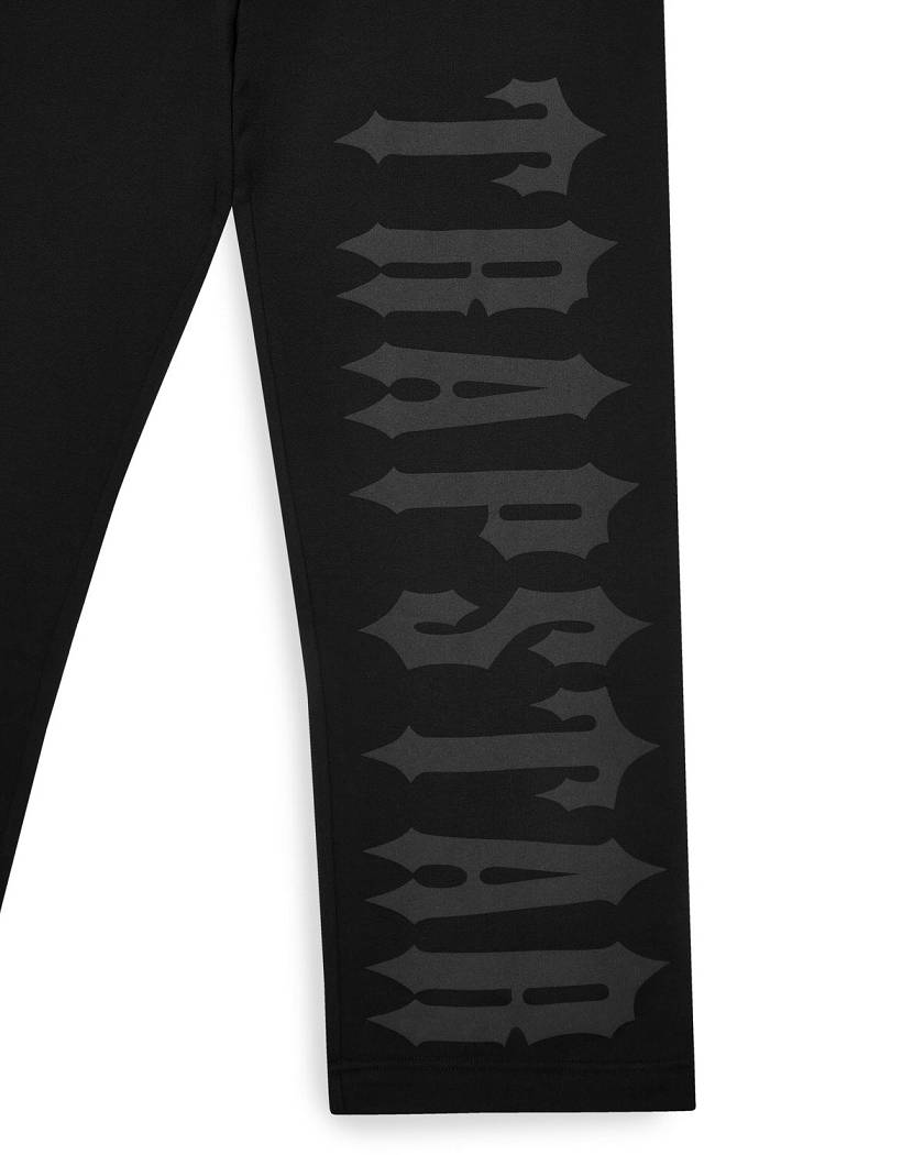 Trapstar Decoded Skull Jogger Black | TS-65323