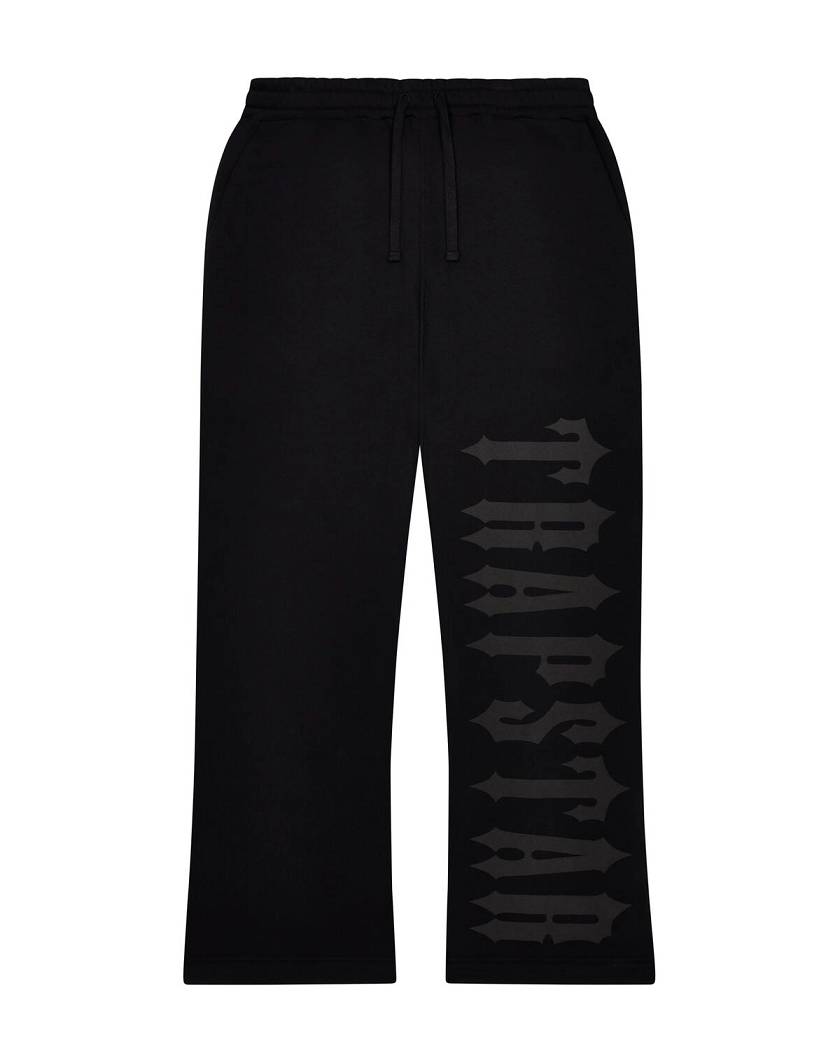 Trapstar Decoded Skull Jogger Black | TS-65323