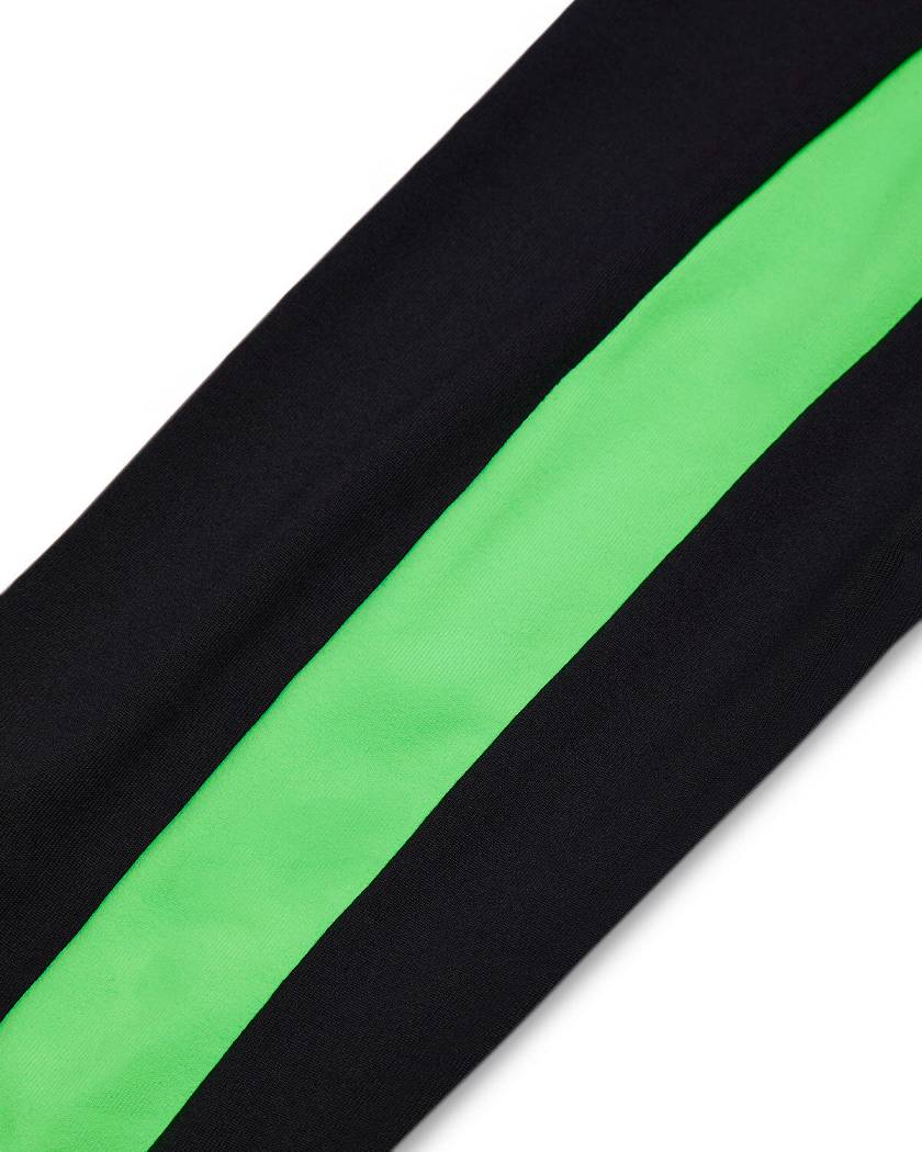 Trapstar Decoded Zip LS Top Black/Green | TS-65114