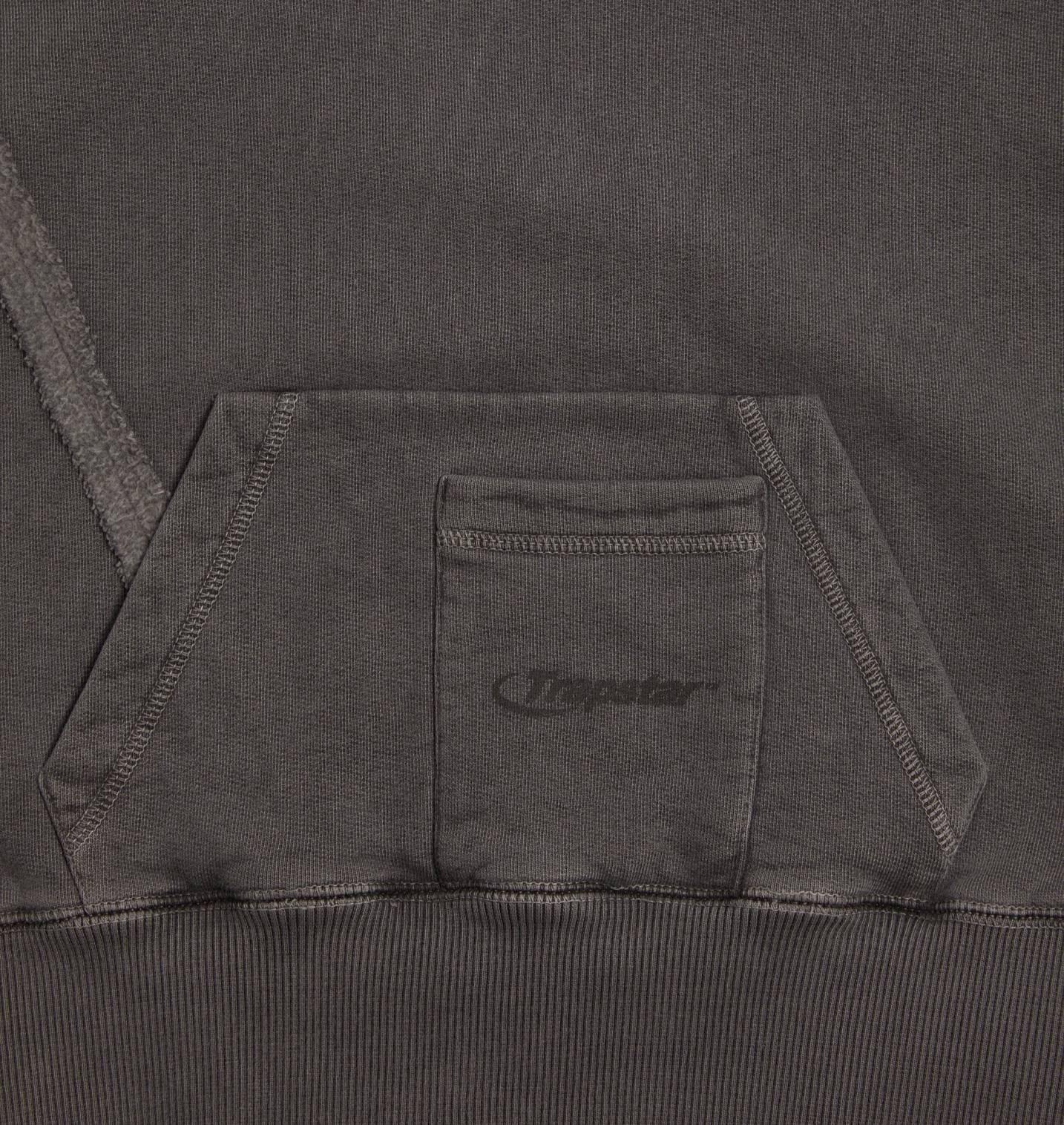 Trapstar Deconstructed Cropped Sleeveless Hoodie Enzyme Wash | TS-65127
