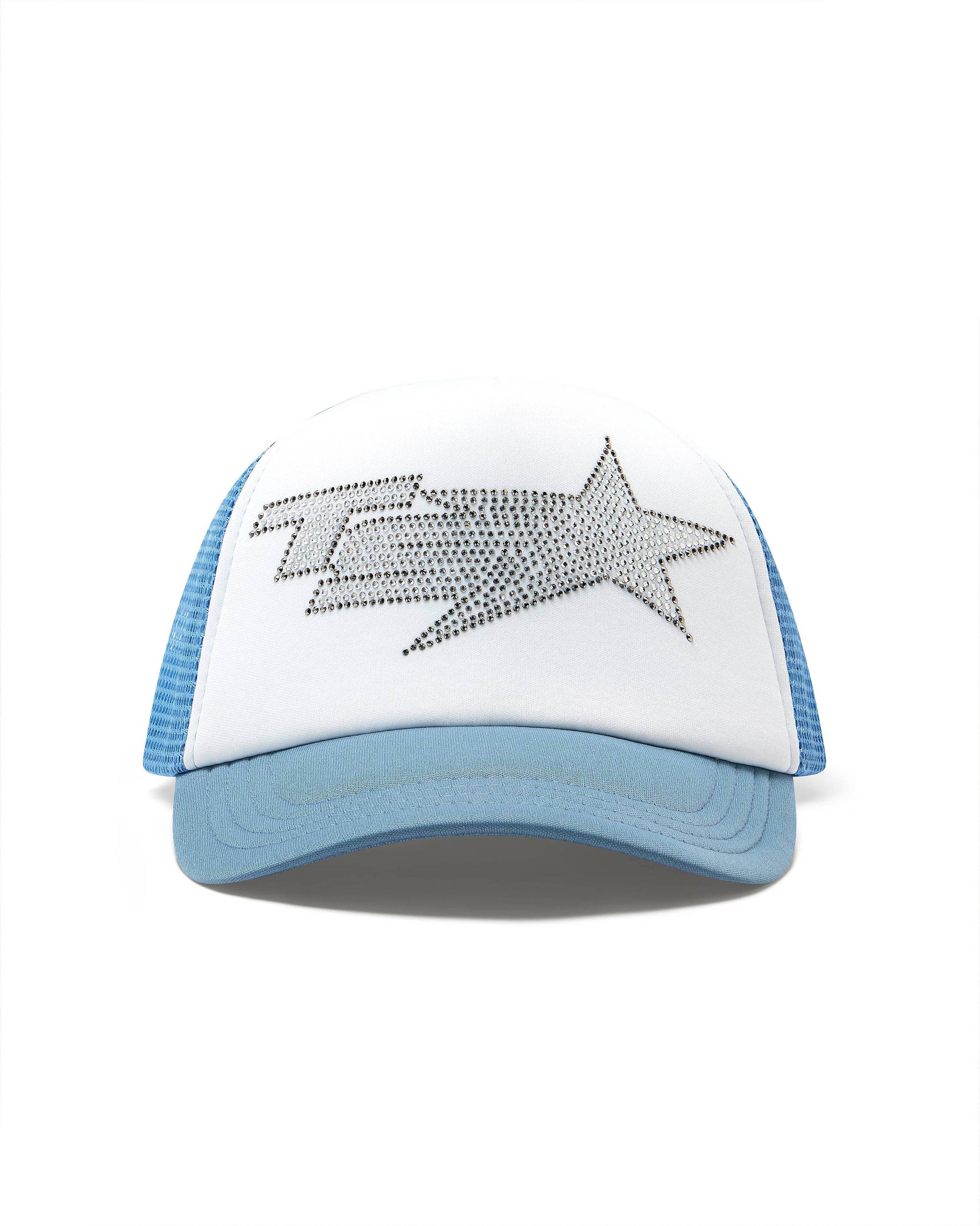 Trapstar Denim Diamante TS Star Trucker Denim Blue | TS-65069