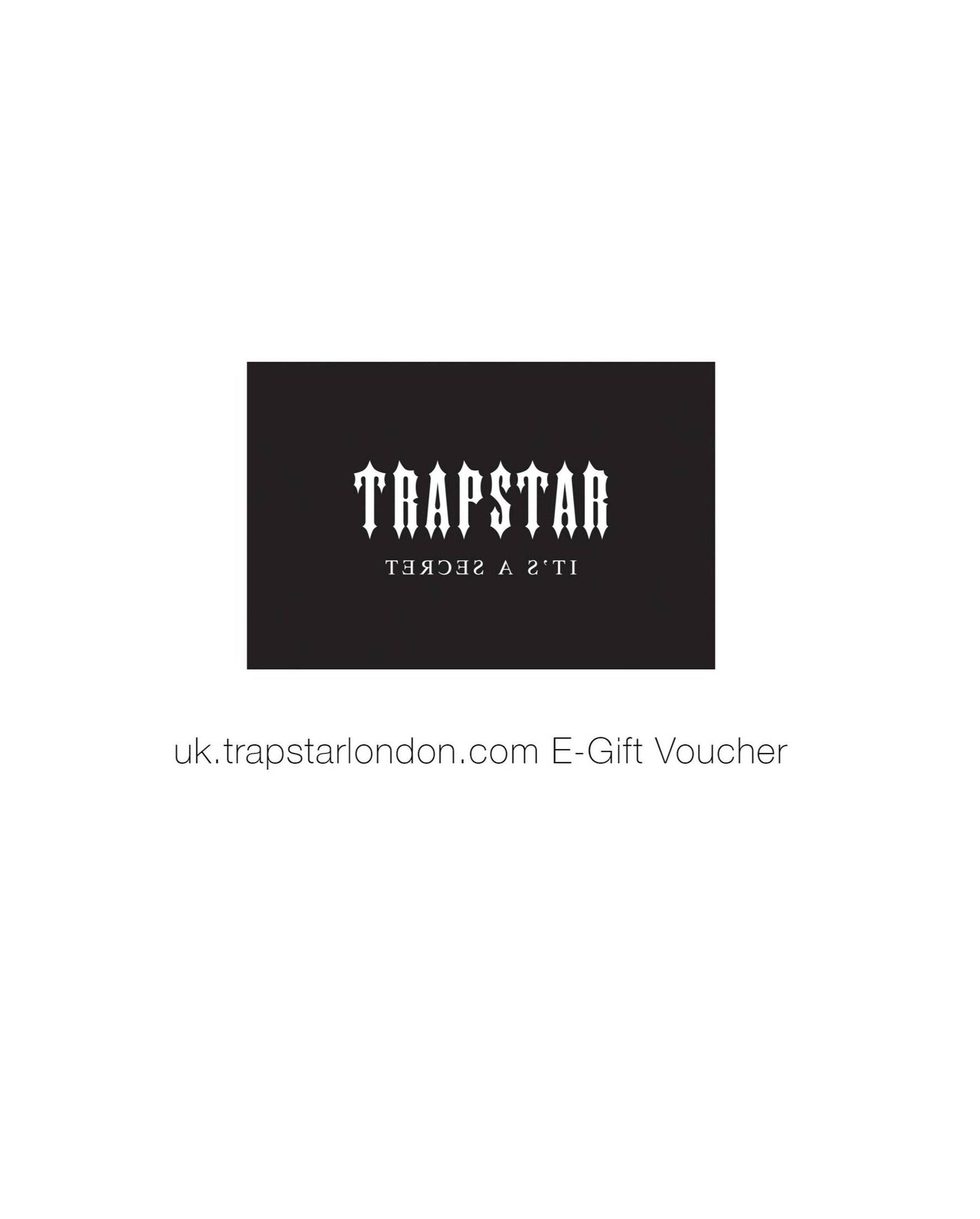 Trapstar E-Gift Voucher Black | TS-65072