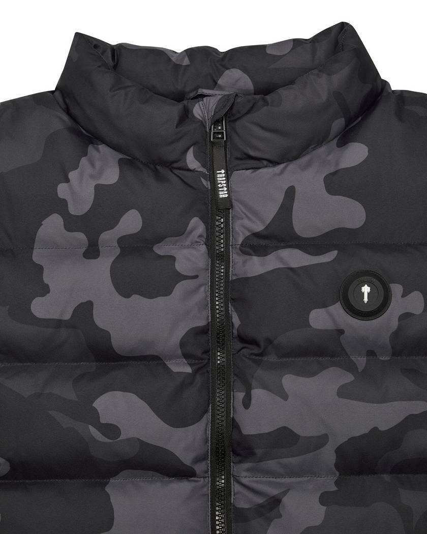 Trapstar Foundation Gilet Grey Camo | TS-65447