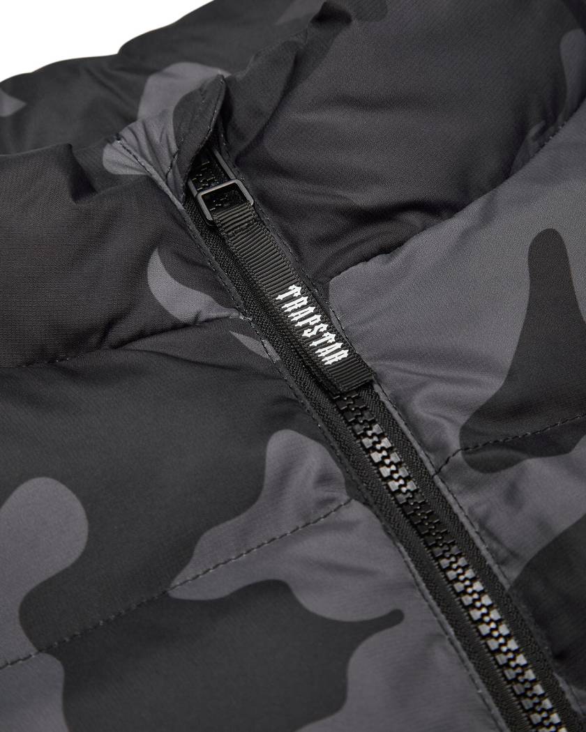 Trapstar Foundation Gilet Grey Camo | TS-65447
