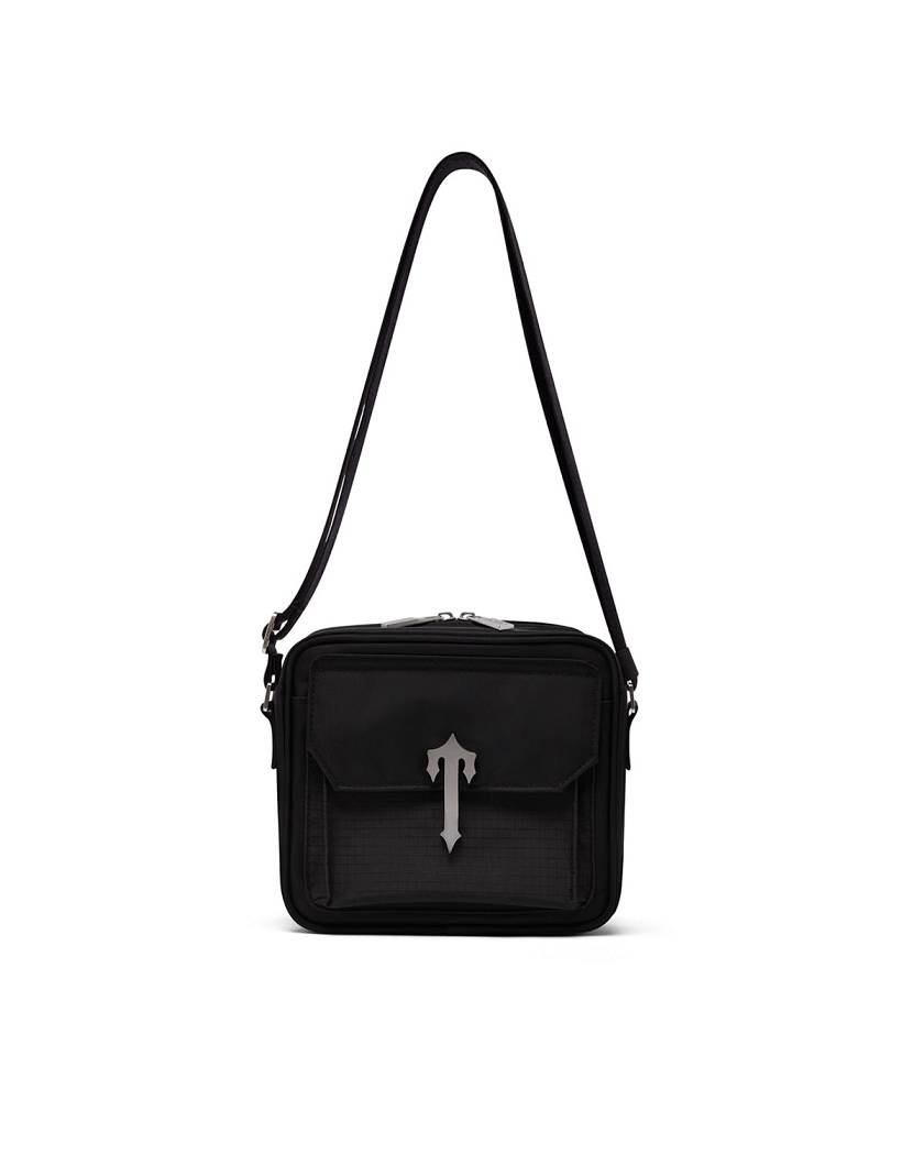 Trapstar Fracture 2.0 Irongate T Bag Black/White | TS-65181