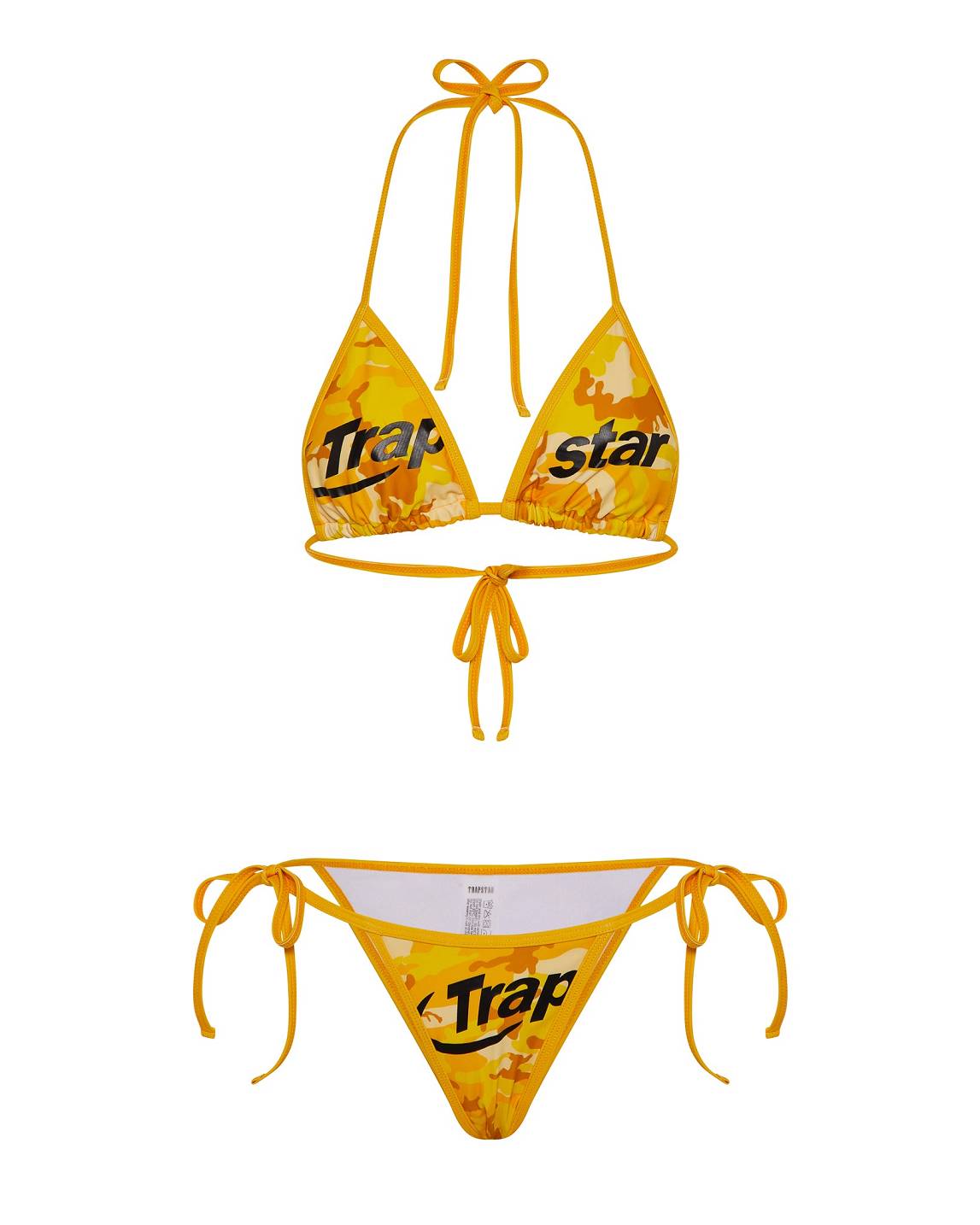 Trapstar Hyperdrive Bikini Top Yellow | TS-65096