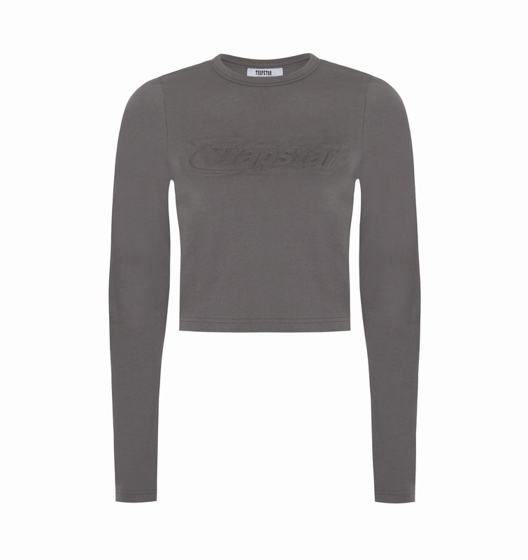 Trapstar Hyperdrive Cropped Grey | TS-64794