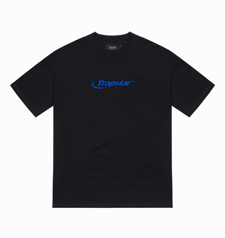 Trapstar Hyperdrive Embroidered Black / Blue | TS-65026