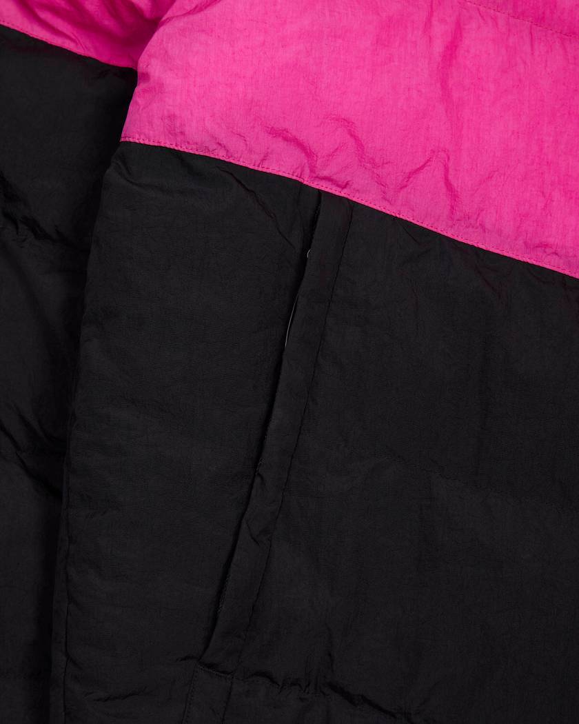 Trapstar Hyperdrive Hooded Puffer Black/Pink | TS-65444