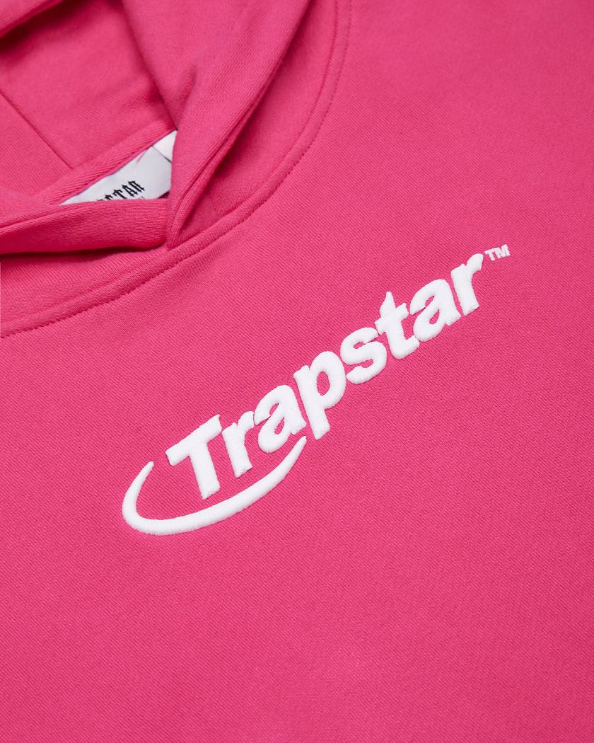 Trapstar Hyperdrive Hoodie Pink | TS-65350