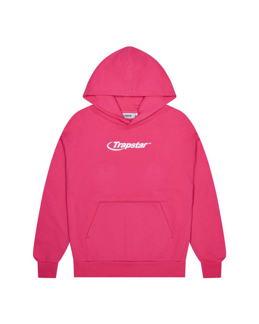 Trapstar Hyperdrive Hoodie Pink | TS-65350