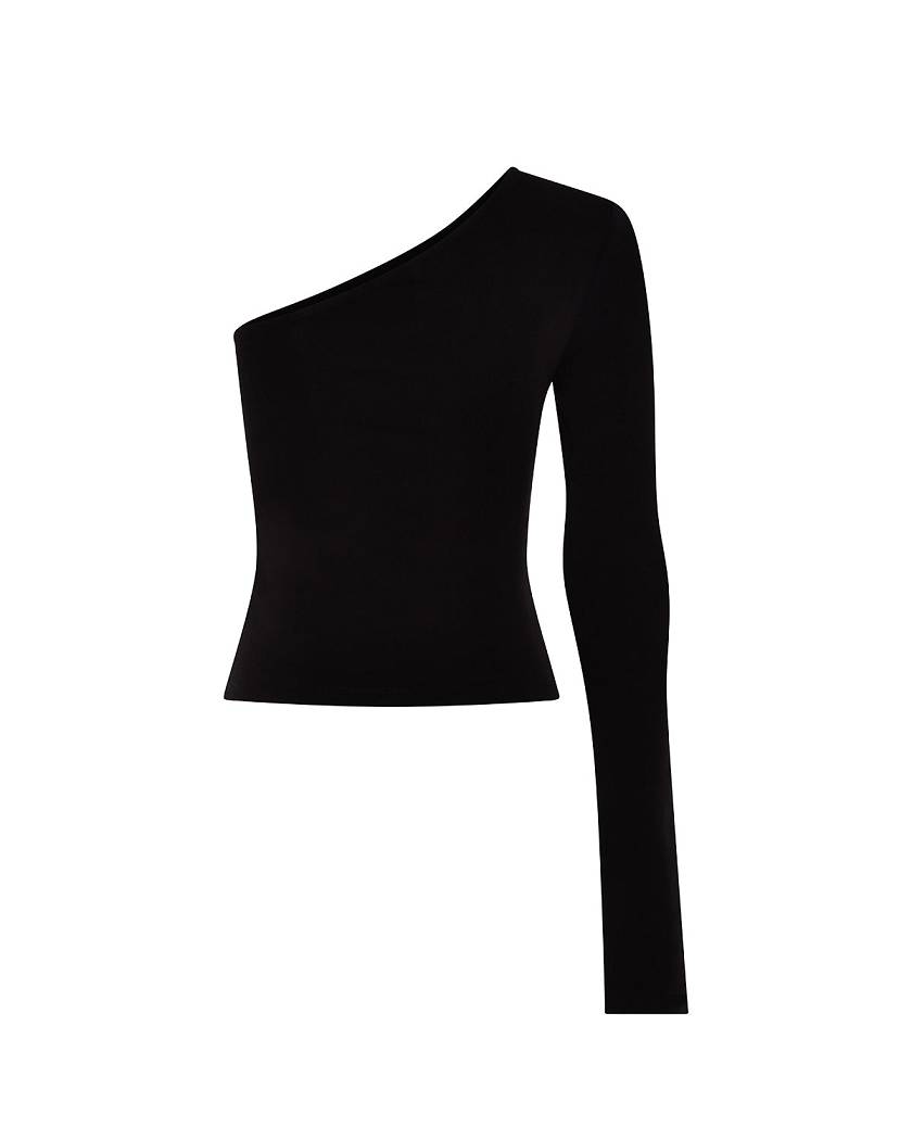 Trapstar Hyperdrive One Shoulder Top Black/Reflective | TS-65115