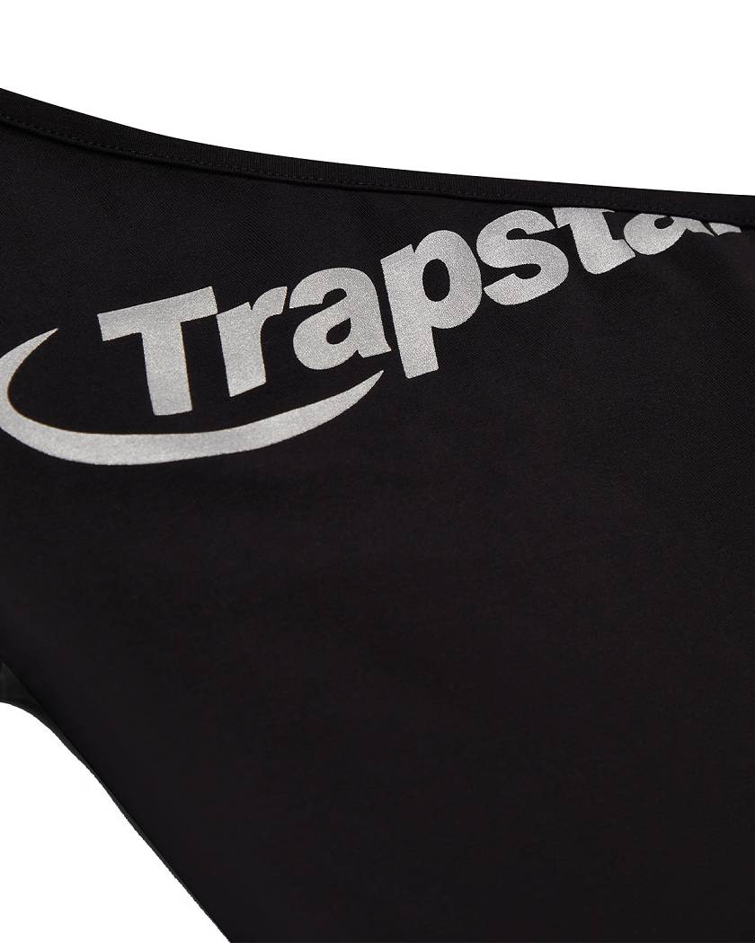 Trapstar Hyperdrive One Shoulder Top Black/Reflective | TS-65115