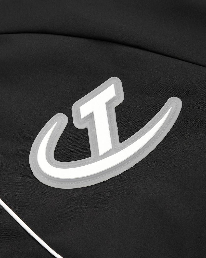 Trapstar Hyperdrive Piped Windbreaker Black | TS-65433