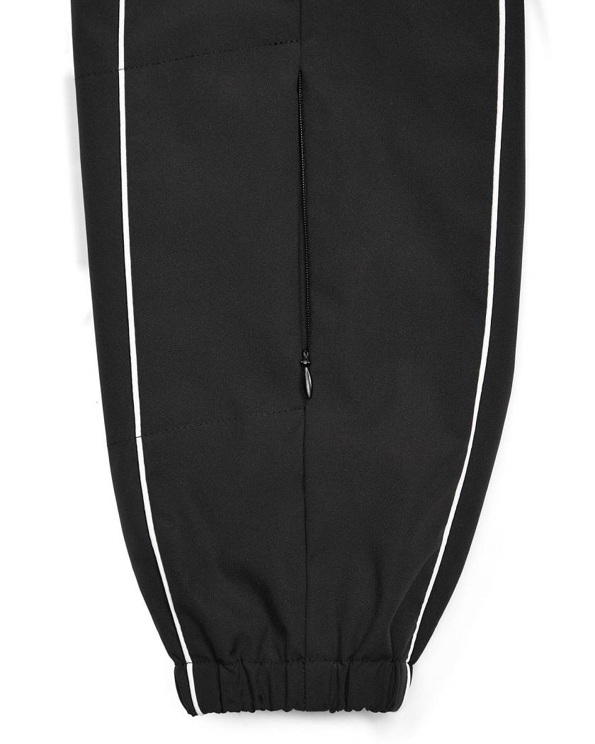 Trapstar Hyperdrive Piped Windbreaker Black | TS-65433
