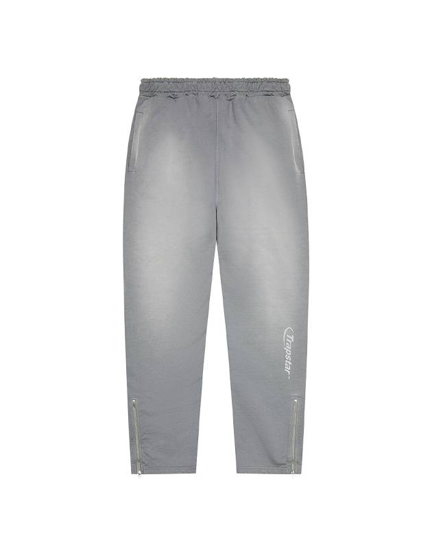 Trapstar Hyperdrive Spray Joggers Grey/ Cream | TS-65336
