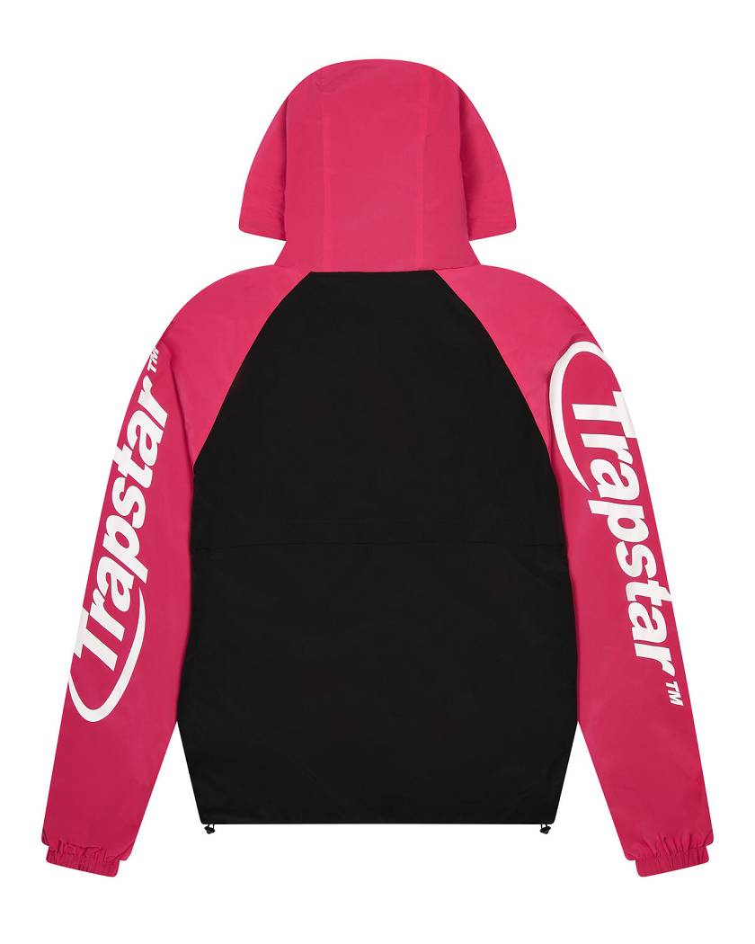 Trapstar Hyperdrive Windbreaker Black | TS-65443