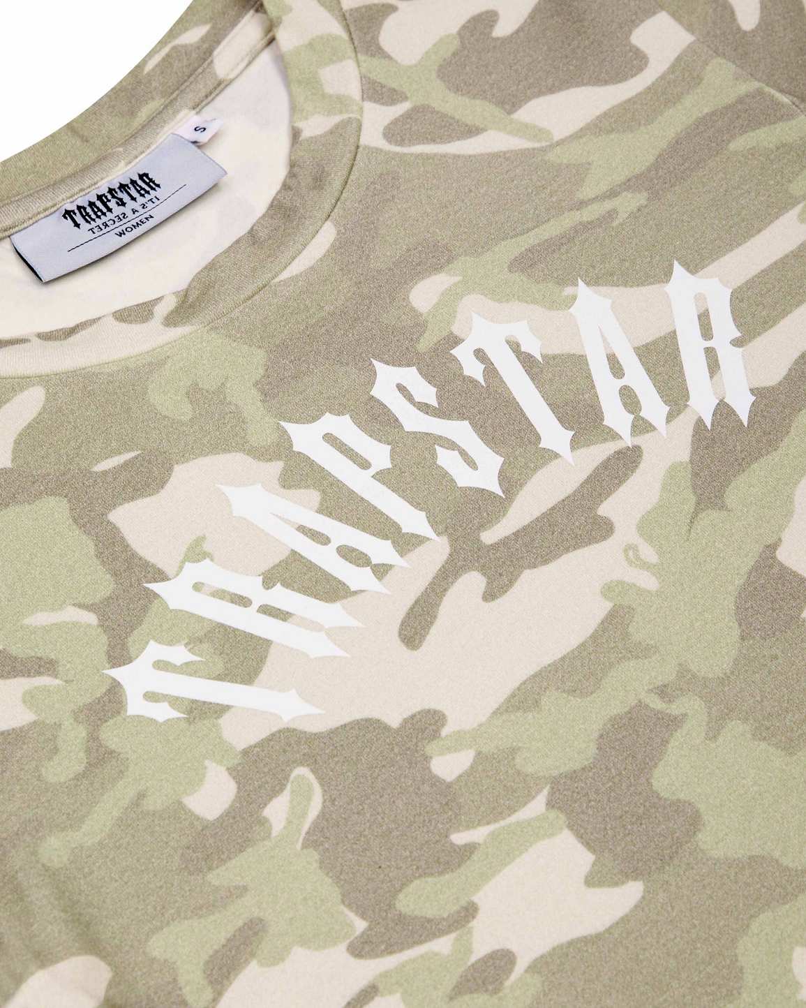Trapstar Irongate Arch Baby Tee Brown Camo | TS-65129