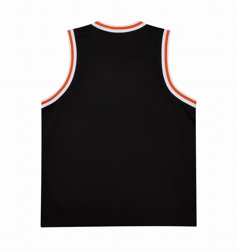 Trapstar Irongate Arch Basketball Vest Black / White / Orange | TS-64904