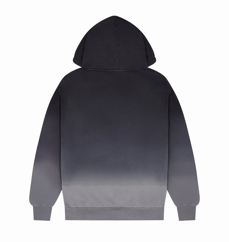 Trapstar Irongate Arch Chenille Hoodie Short Black | TS-64945