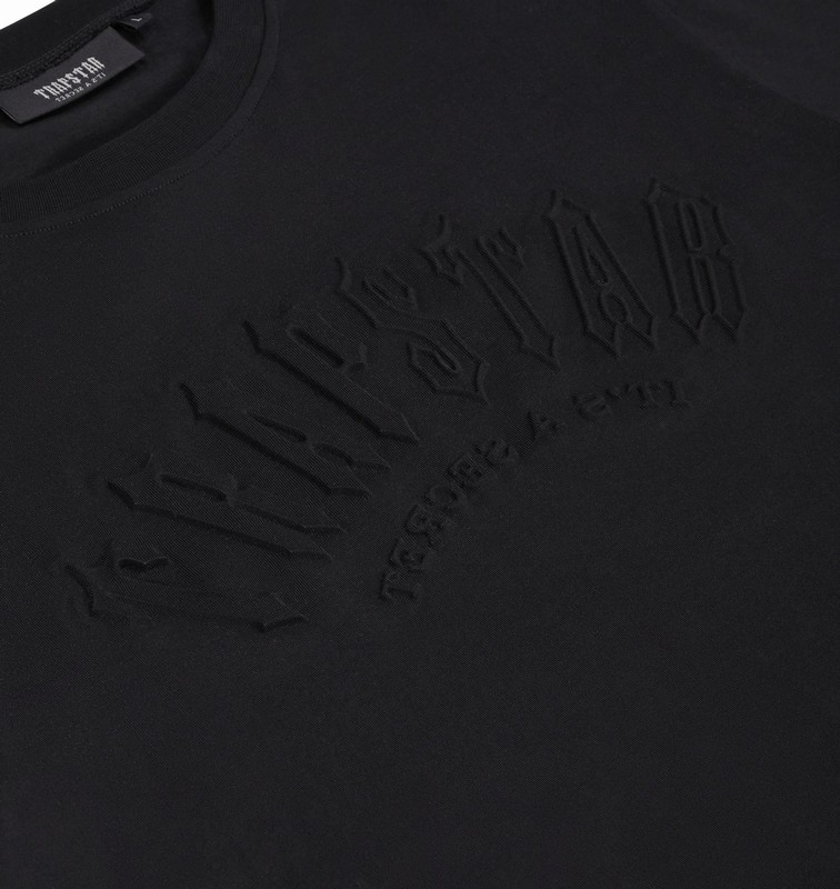 Trapstar Irongate Arch Embossed Black | TS-64969