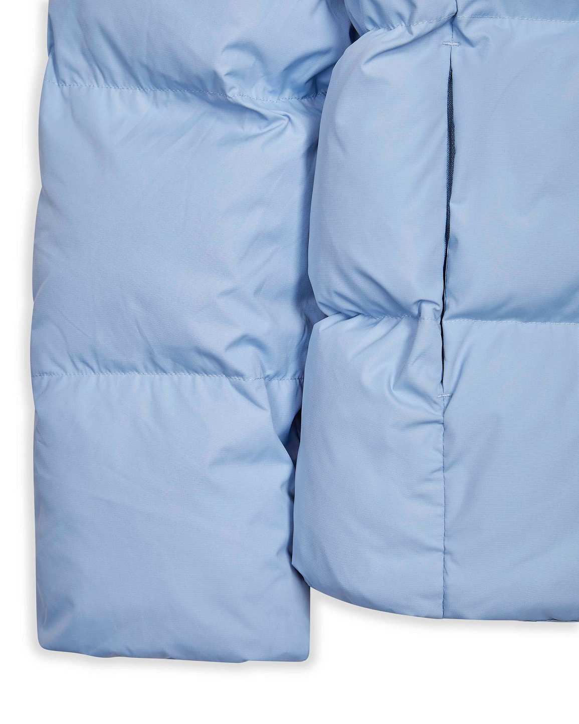 Trapstar Irongate Arch Hooded Puffer Blue | TS-65432