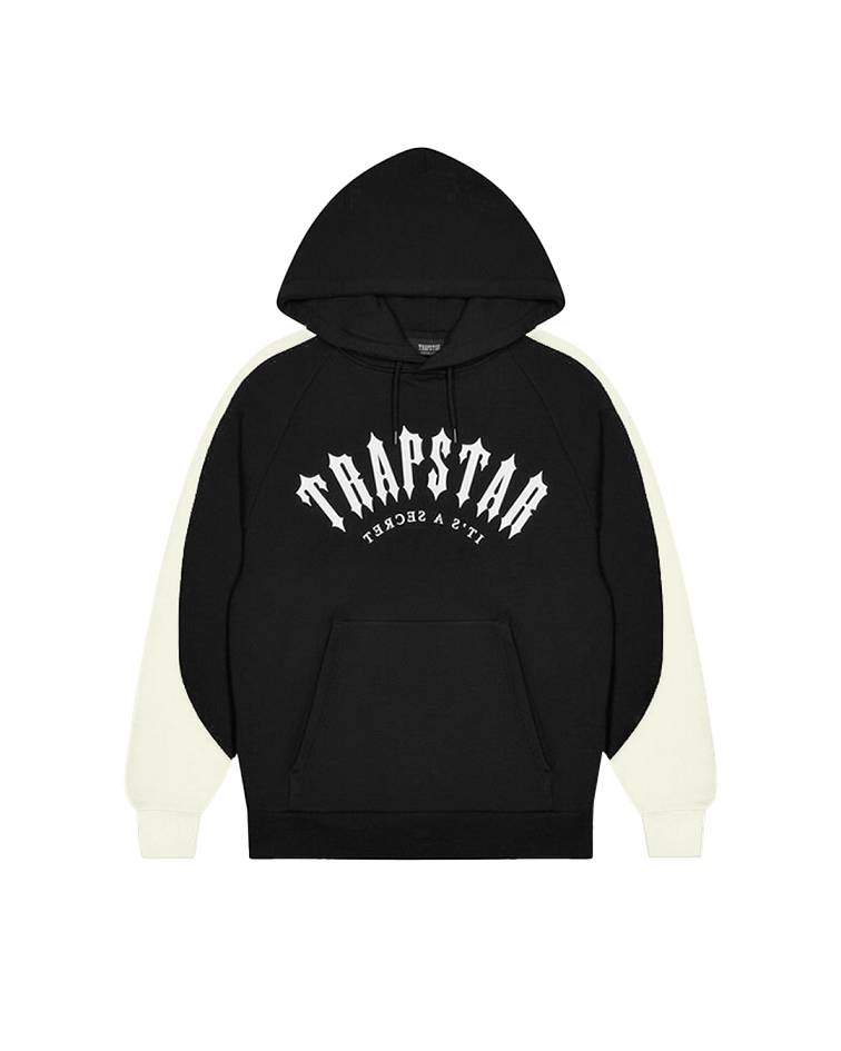 Trapstar Irongate Arch Panel Tracksuit Black | TS-65388