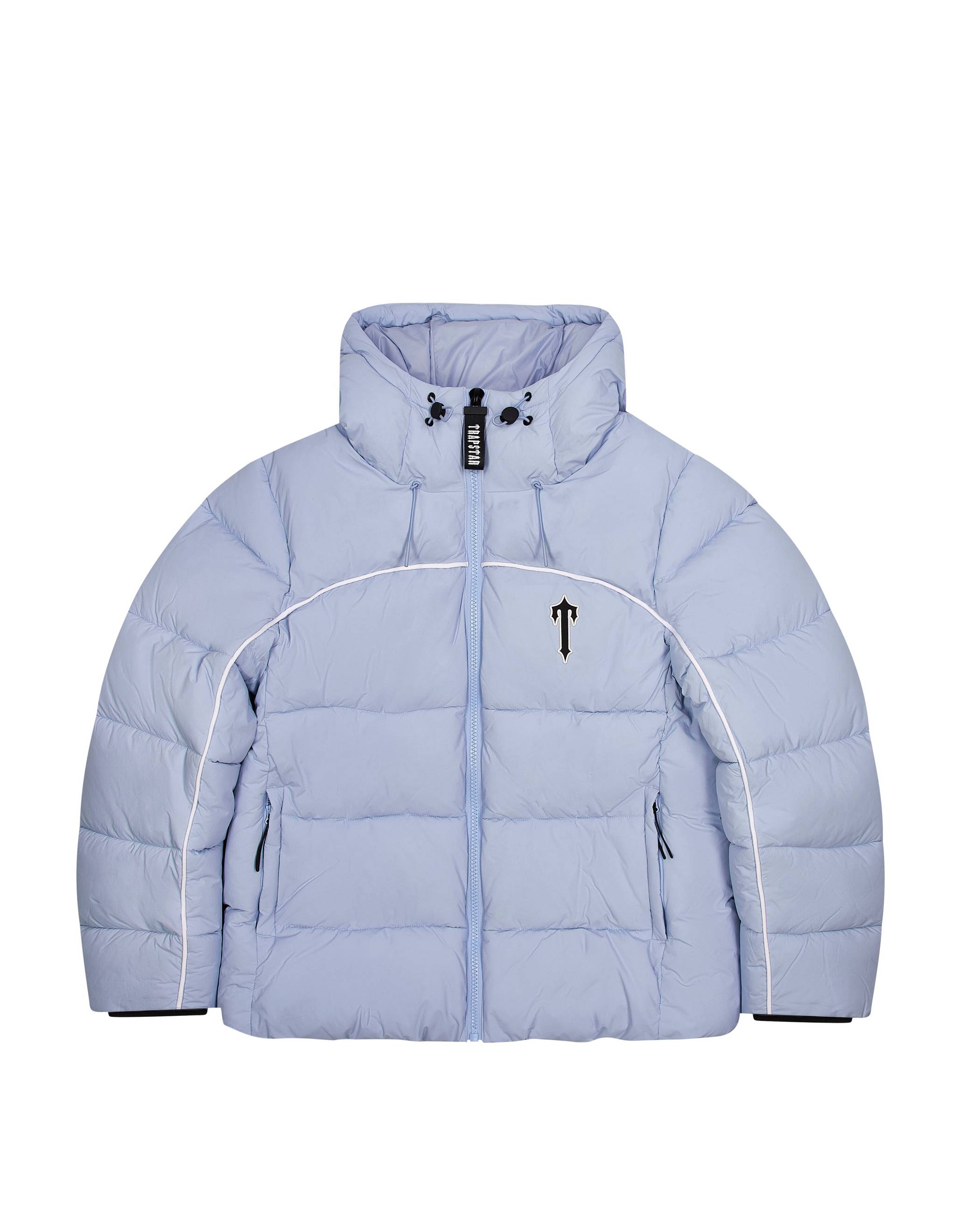 Trapstar Irongate Arch Pipping Puffer Light Blue | TS-65438