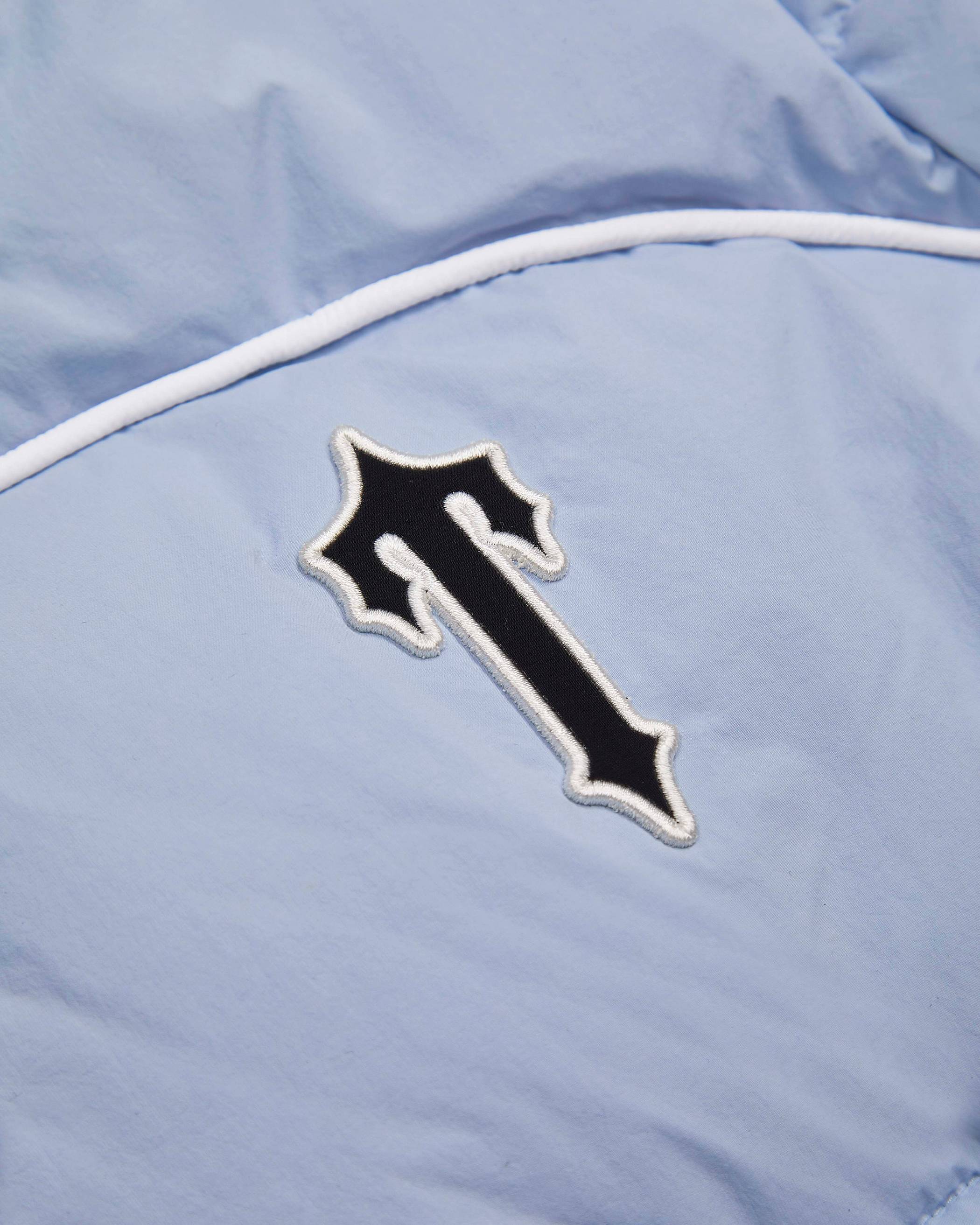 Trapstar Irongate Arch Pipping Puffer Light Blue | TS-65438