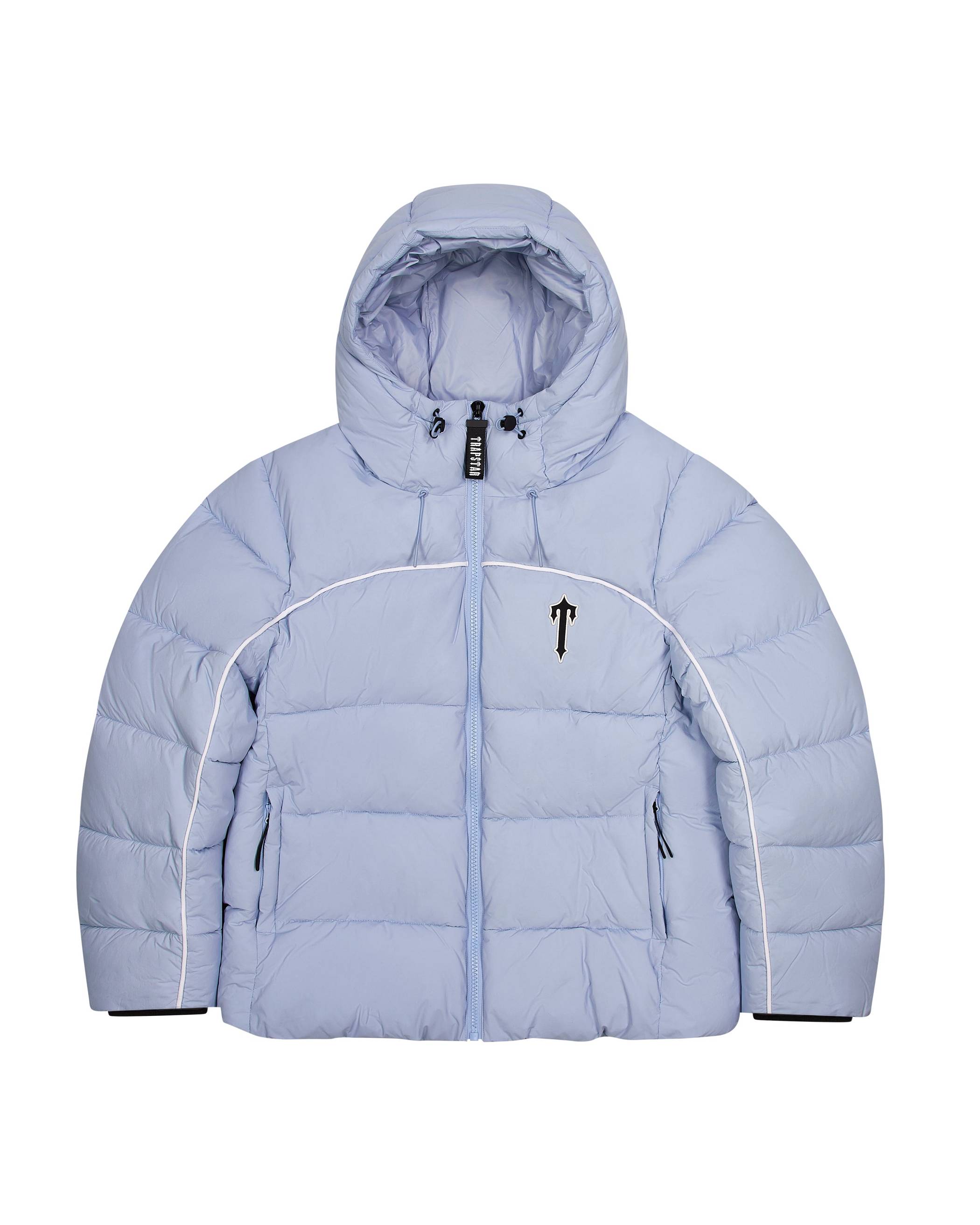 Trapstar Irongate Arch Pipping Puffer Light Blue | TS-65438