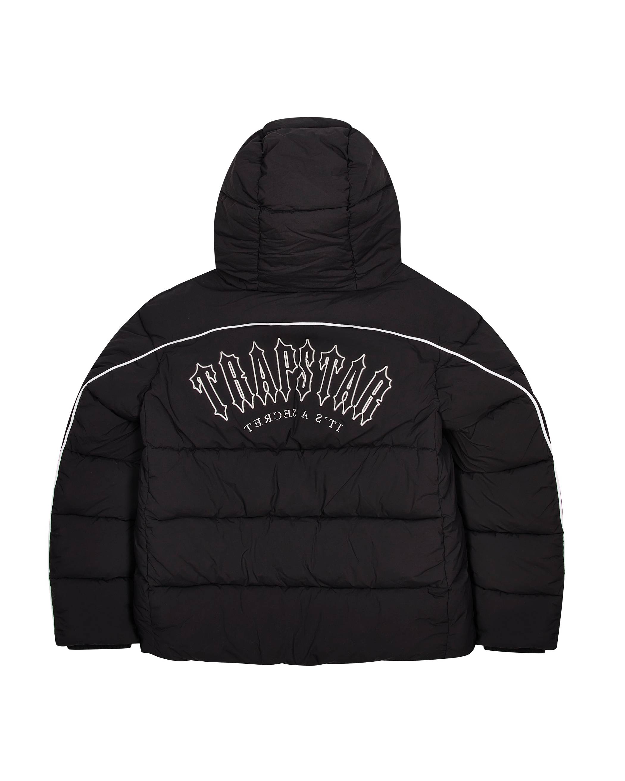 Trapstar Irongate Arch Puffer Black/White | TS-65435