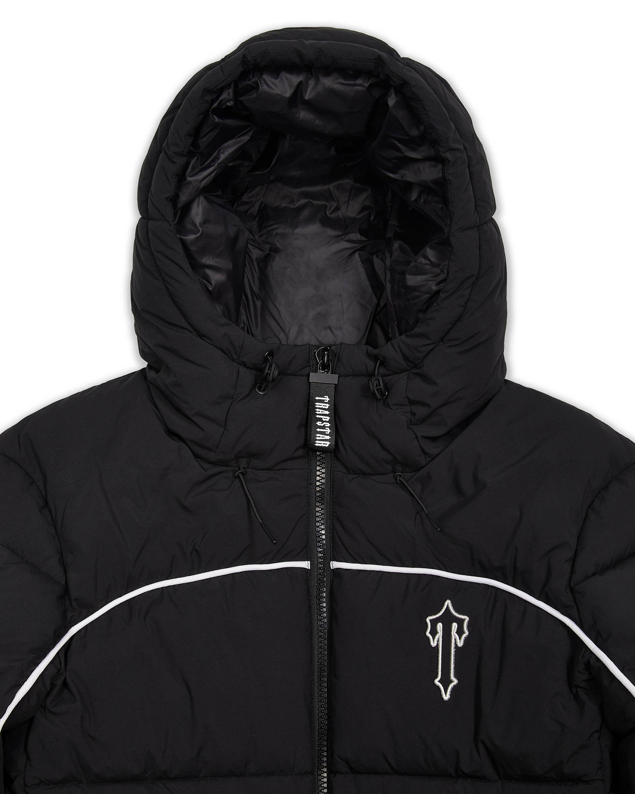 Trapstar Irongate Arch Puffer Black/White | TS-65435
